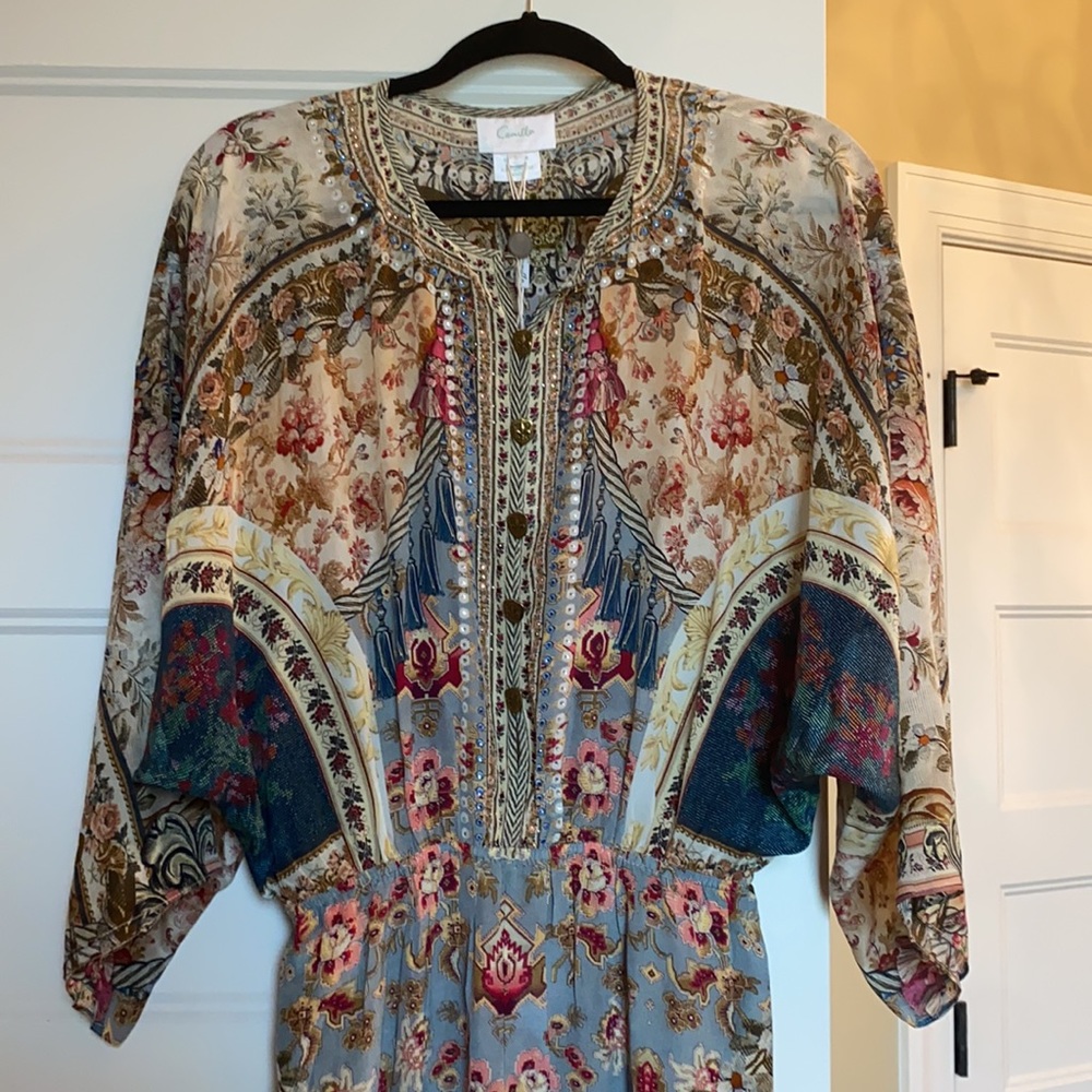 BNWT Camilla embellished maxi dress - Picture 3 of 4